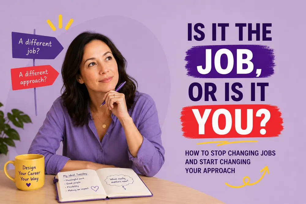 Is It The Job, Or Is It You? How to Stop Changing Jobs and Start Changing Your Approach